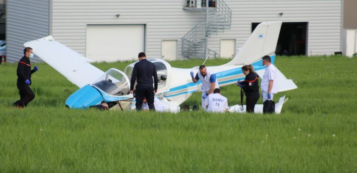 , Ain Crash d’un ULM : le pilote instructeur et son élève blessés