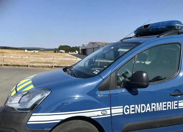 photo les gendarmes se sont déplacés sur les lieux de l'accident d'ulm, à loyat, près de ploërmel. © ouest-france