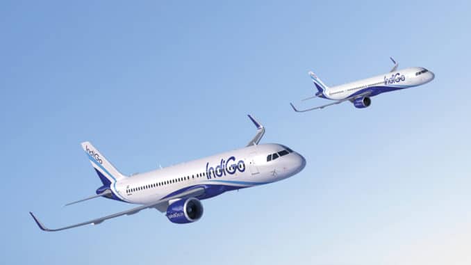 IndiGo passe une énorme commande de 500 avions à Airbus