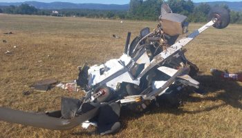 , Arandon-Passins Un ULM se crashe : son pilote grièvement blessé
