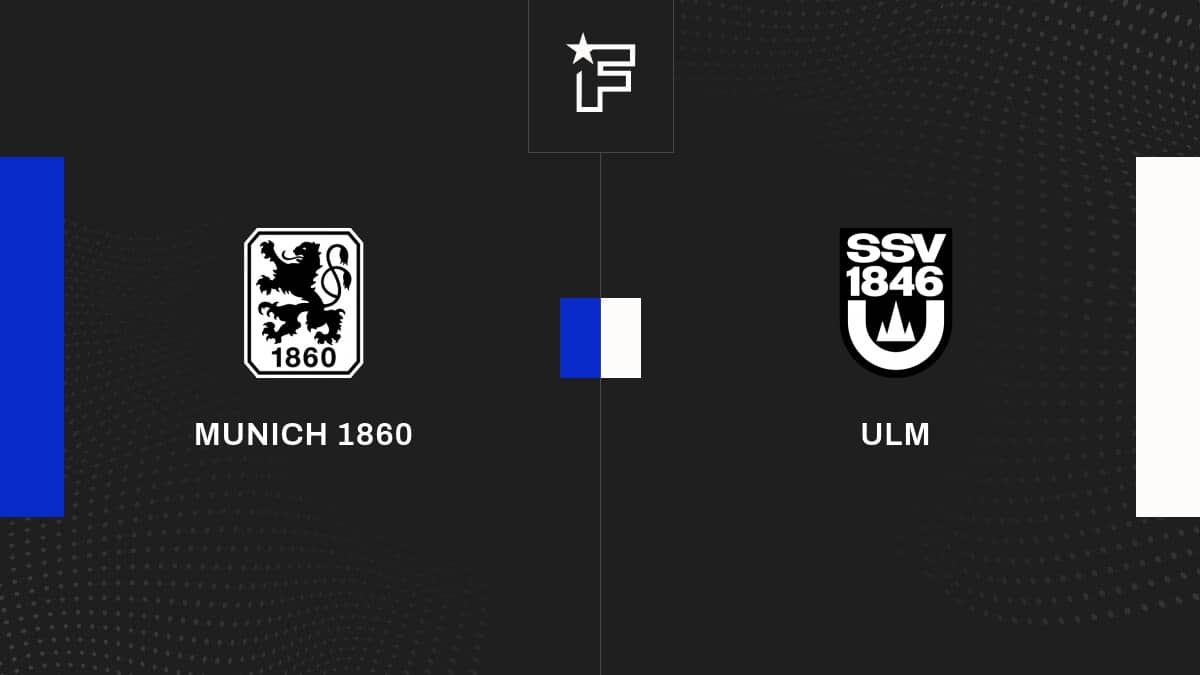 , Match Munich 1860 &#8211; Ulm en direct