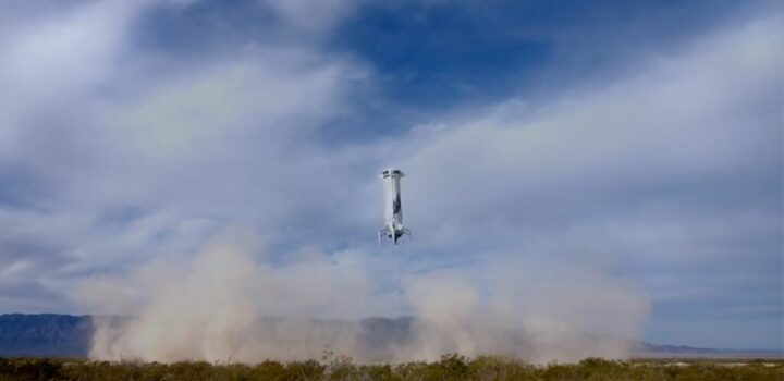 , Aéronautique: Le nouveau Shepard de Blue Origin effectue un vol cargo sans pilote