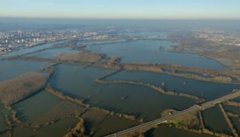 , Inondations Les images impressionnantes de la crue de la Saône vue du ciel