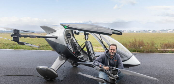 , Reportage Ce Drômois invente une voiture volante « simple à conduire » et écolo