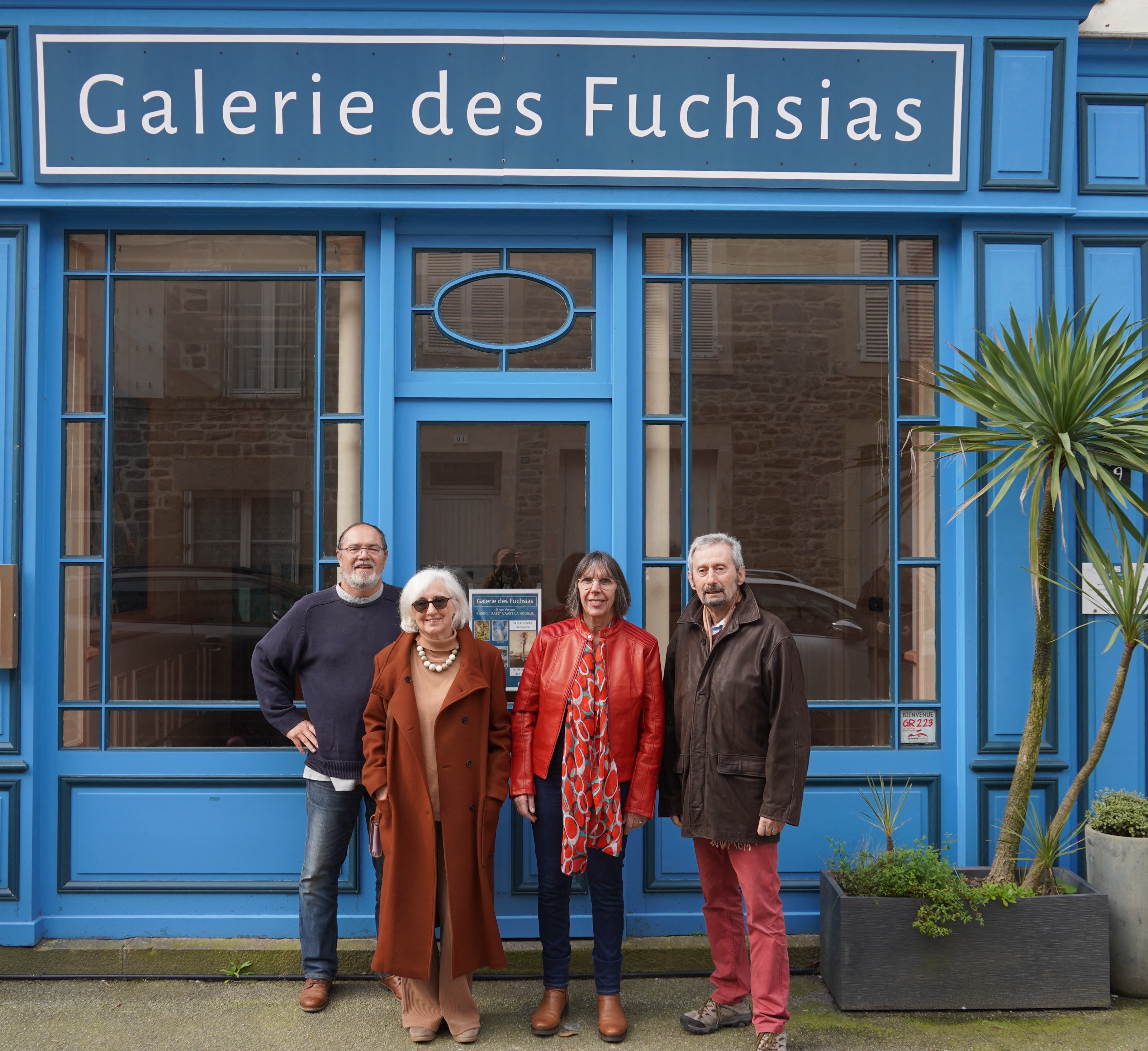 , Saint-Vaast-la-Hougue. L&rsquo;association 4 Chemins expose à la Galerie des Fuchsias